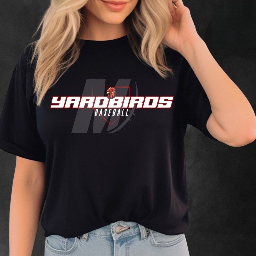 Yardbirds Block Letter Tee Shirt